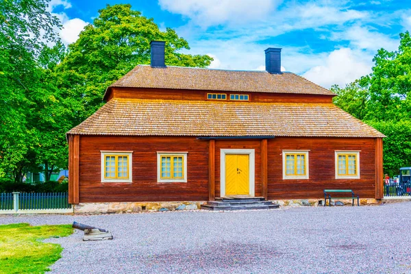 View Mansion Skansen Museum Stockholm — стокове фото