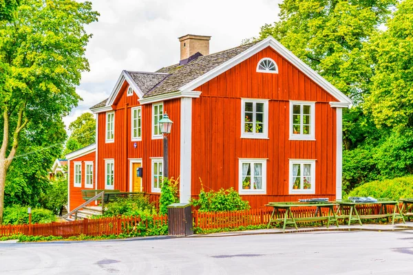 View Mansion Skansen Museum Stockholm — Stock Photo, Image