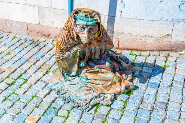 Rosenbad dışındaki Fox heykeli Stockholm, İsveçli.