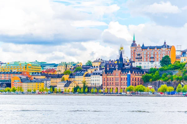 Sodermalm Adası ile Stockholm Panoraması
