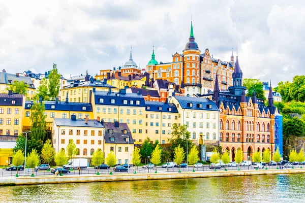 Sodermalm Adası ile Stockholm Panoraması