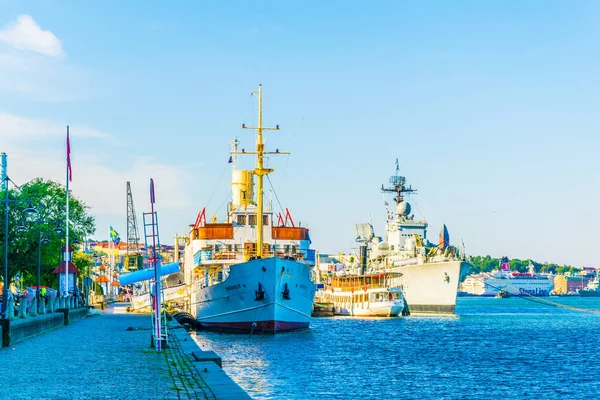 View Goteborg Harbor Swede — Zdjęcie stockowe