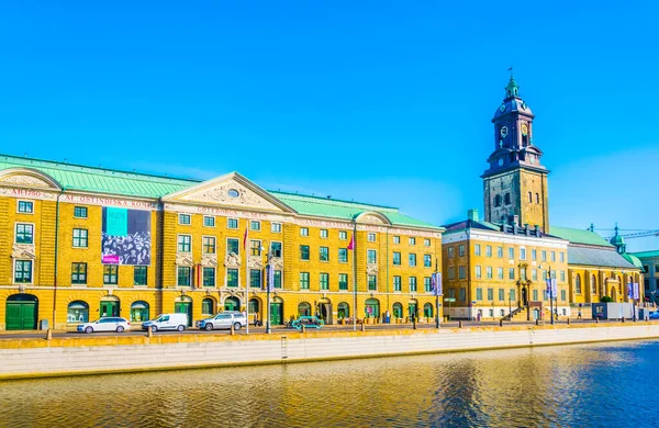 Blick Auf Das Stadtmuseum Göteborg Und Die Kirche Tyska Kirkan — Stockfoto