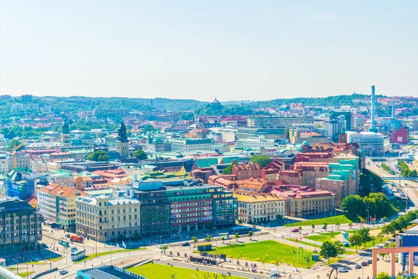 İsveçli Gotebor 'un hava manzarası