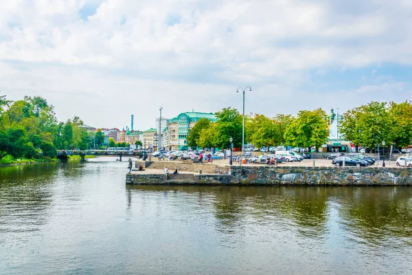 View Channel Central Goteborg Swede — Zdjęcie stockowe
