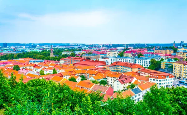 İsveçli Gotebor 'un hava manzarası