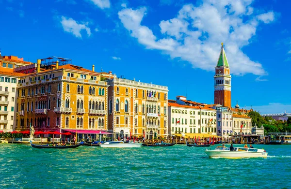 Mark Square Campanile Doge Palace Venice Italy — стокове фото