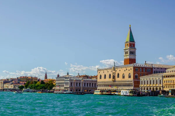 Mark Square Campanile Doge Palace Venice Italy — Zdjęcie stockowe