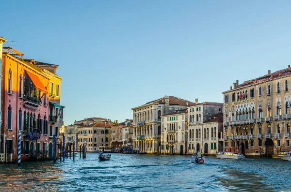 View Grand Canal Venice Sunset — Zdjęcie stockowe