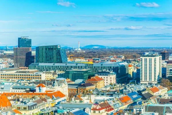 Vista Aérea Viena Desde Catedral Stephansdom —  Fotos de Stock