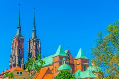 Wroclaw, Polan 'daki Aziz John Katedrali.