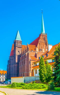 Wroclaw, Polan 'daki Aziz John Katedrali.