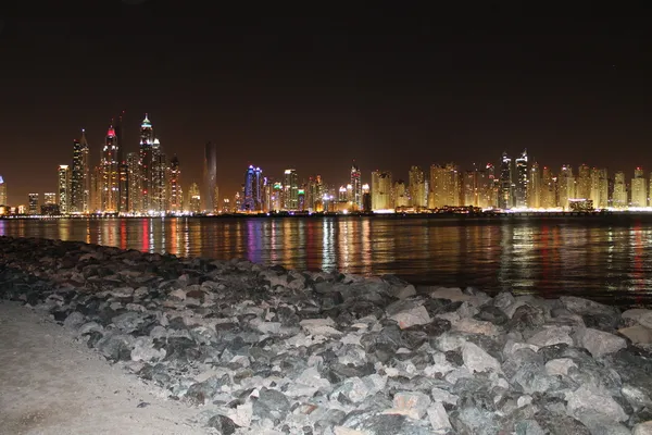 Dubai night View — Stock Photo, Image