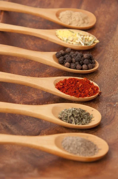 Various spices — Stock Photo, Image