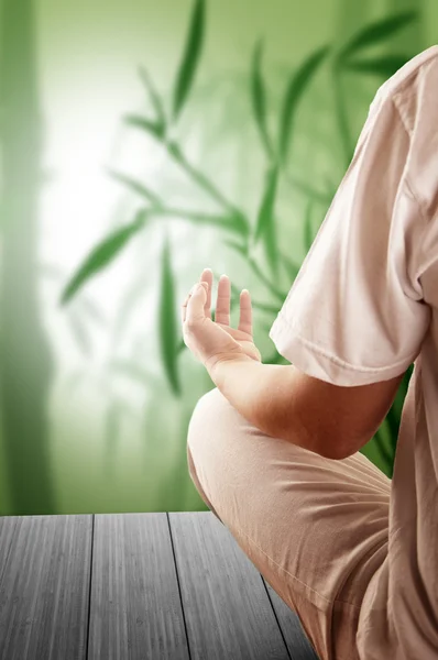 Meditating — Stock Photo, Image