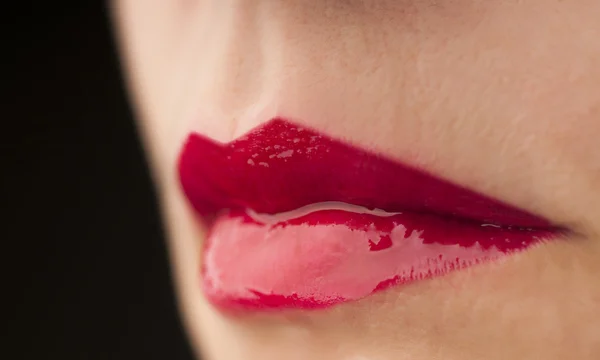 Women's lips — Stock Photo, Image