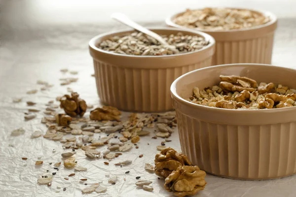 Masada yulaf ezmesi ve fındık