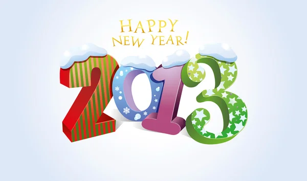 Felice anno nuovo 2013 — Foto Stock