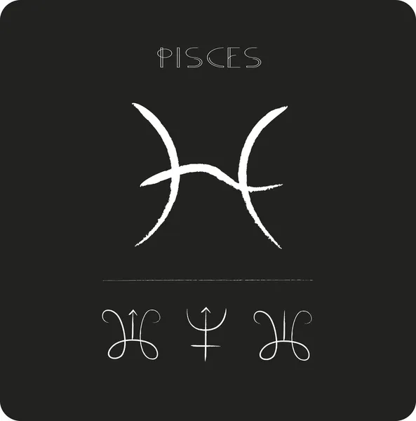 Pisces — Stock Vector