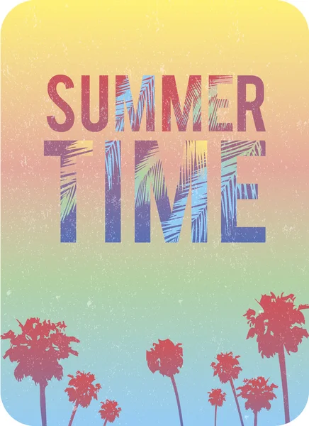 tipografik teklif yaz saati güneşli arka plan