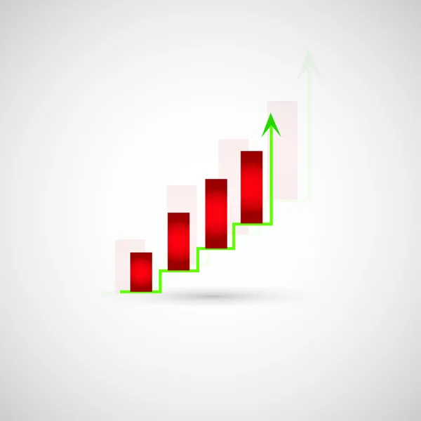 Ícone económico — Vetor de Stock