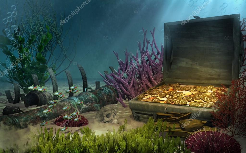 Underwater Treasure Chest