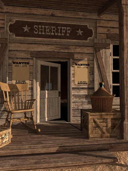 Şerif'in ofisine kapı