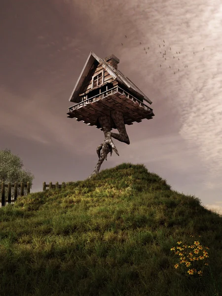 女巫的小屋 — 图库照片