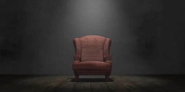 Old armchair — Stock Photo, Image