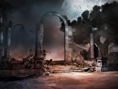 Antik mezar kalıntıları