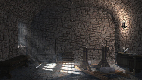 Medieval torture chamber