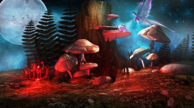 Peri ve büyülü kurbağa