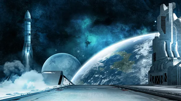 Roket alarak uzay istasyonu