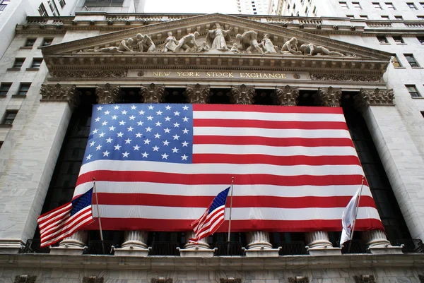 Нью-Йоркская фондовая биржа — стоковое фото