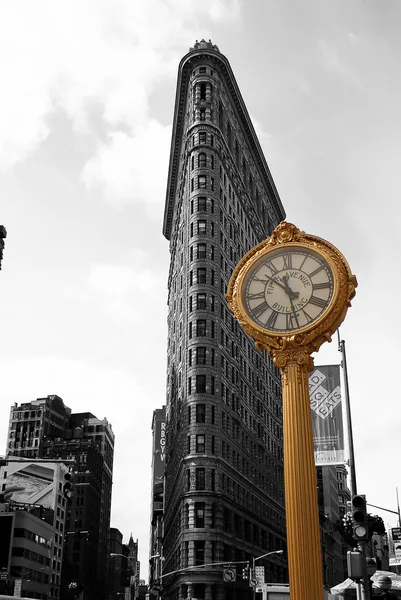 Flat Iron Building, Nova Iorque, EUA. Foto preto e branco Fotos De Bancos De Imagens Sem Royalties