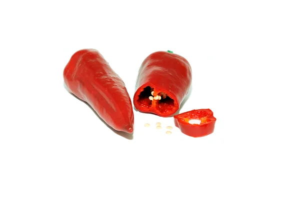 Pimentão amargo vermelho — Fotografia de Stock