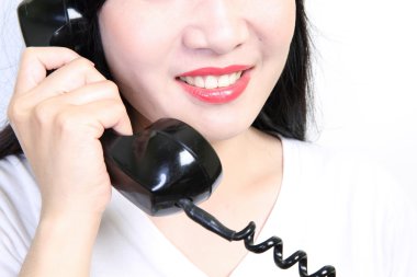 Telefonda konuşuyorlar..