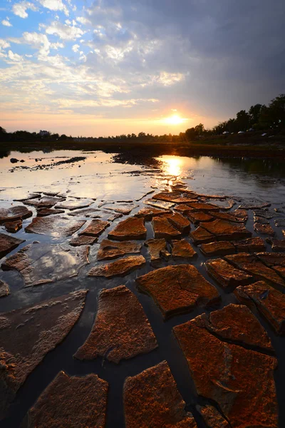 Trockenes Land — Stockfoto