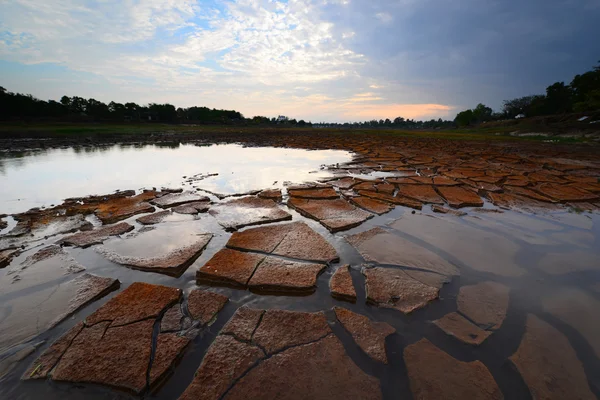 Trockenes Land — Stockfoto