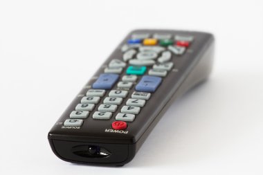 beyaz zemin üzerinde TV panel