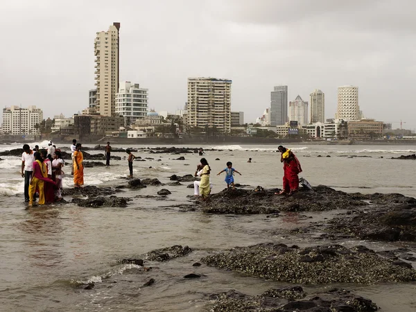 Costa de Mumbai, India — Foto de Stock