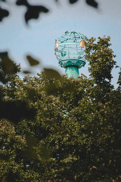 Krakow Podgorze TV istasyonu Brodcast Tower Retro Grain Travel