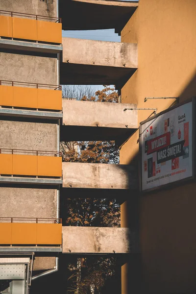 Şehir Mimarisi Fotoğraf Retro Grain Kartpostalı