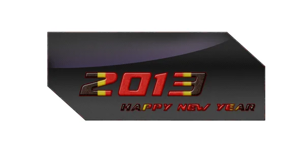 2013 mutlu yeni yıl renkli — Stok fotoğraf