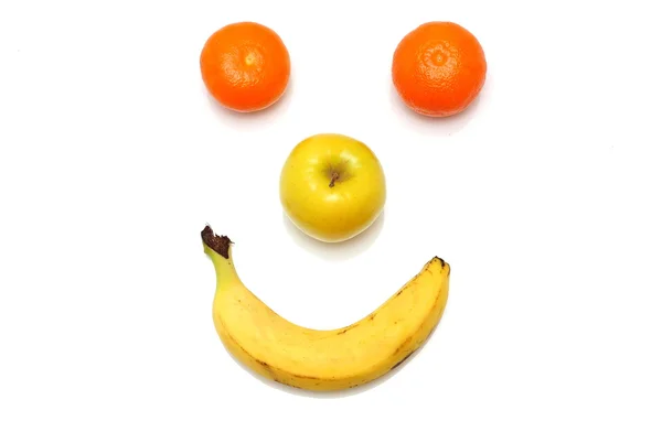 Плодовая улыбка — стоковое фото