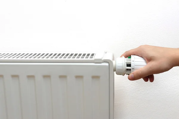 Uppvärmning radiator — Stockfoto