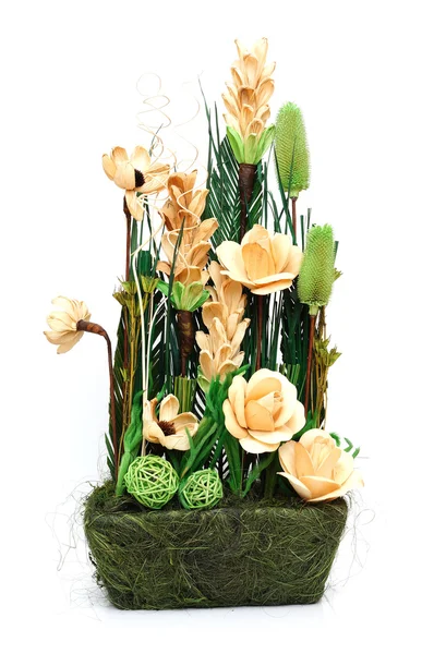 Arrangement von getrockneten Blumen — Stockfoto