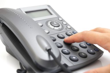 adam el bir telefon numarasını çevirme