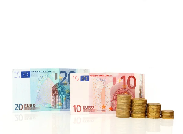 Concepto de dinero en euros — Foto de Stock
