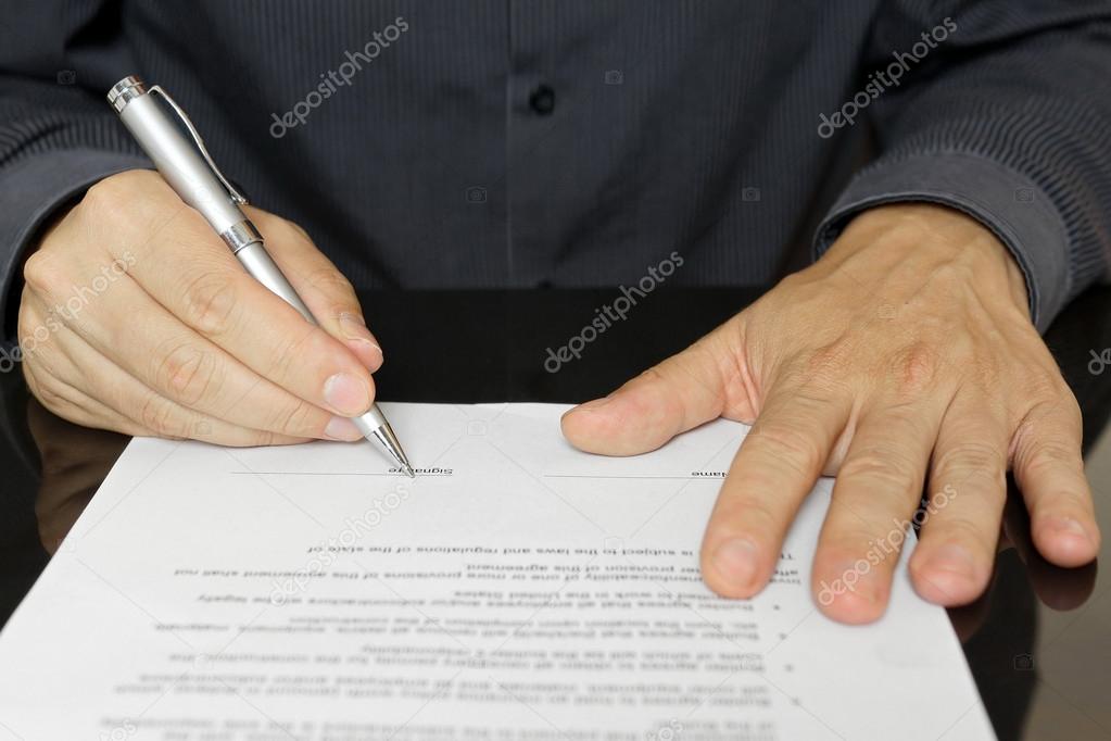 Signing Contract